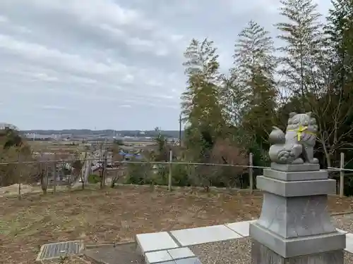 熊野神社の景色