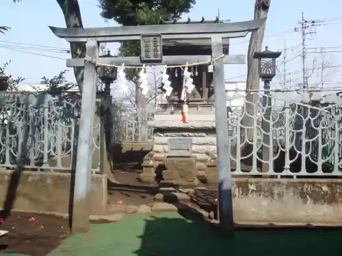 牟礼神明社の鳥居