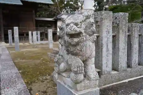 相馬神社の狛犬