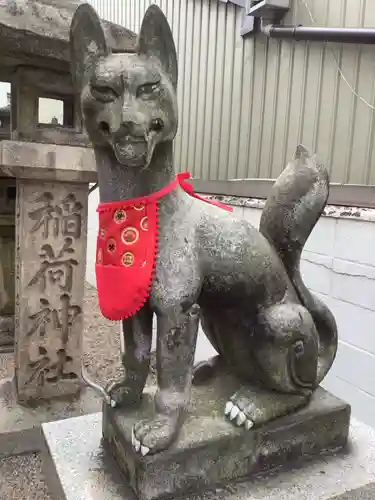 稲荷神社の狛犬