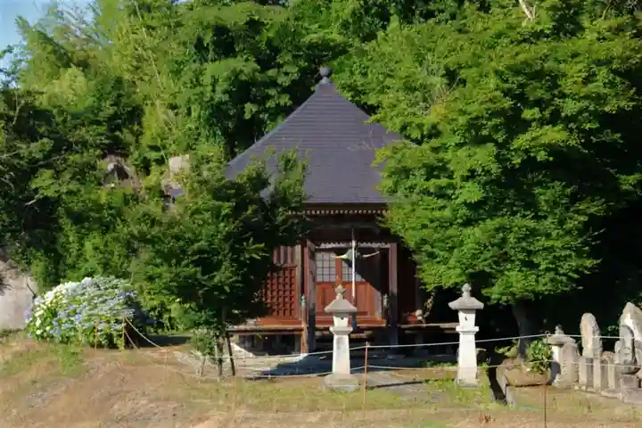 滑川不動尊の景色