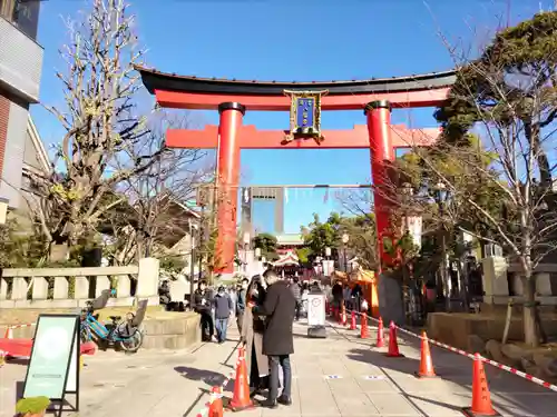 富岡八幡宮の鳥居