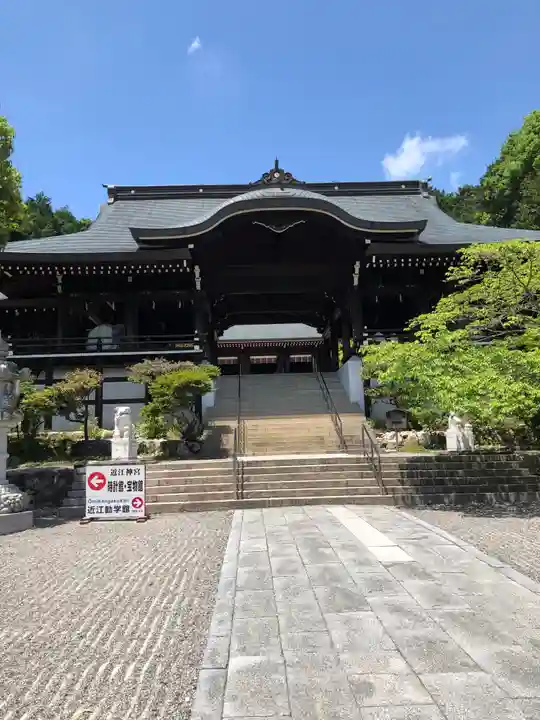 近江神宮の本殿・本堂