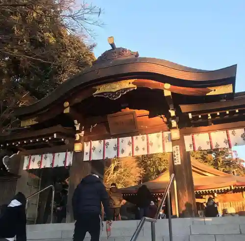 高麗神社の山門・神門