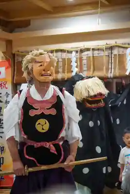 尻岸内八幡神社のお祭り