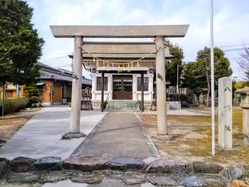 大幸八幡社の鳥居