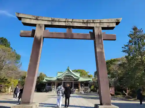 豊國神社の鳥居