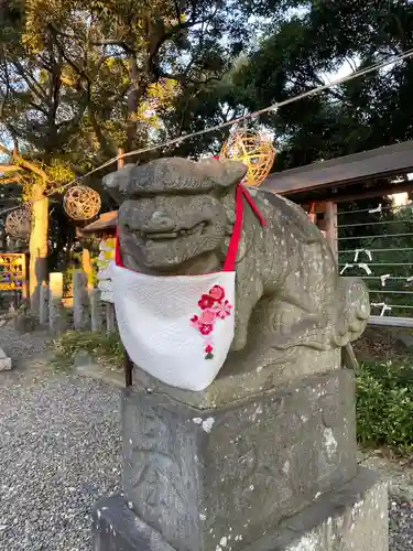 菊田神社の狛犬