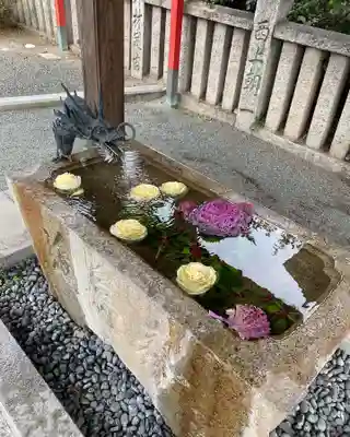艮神社の手水舎