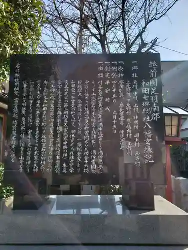 總社 和田八幡宮の歴史