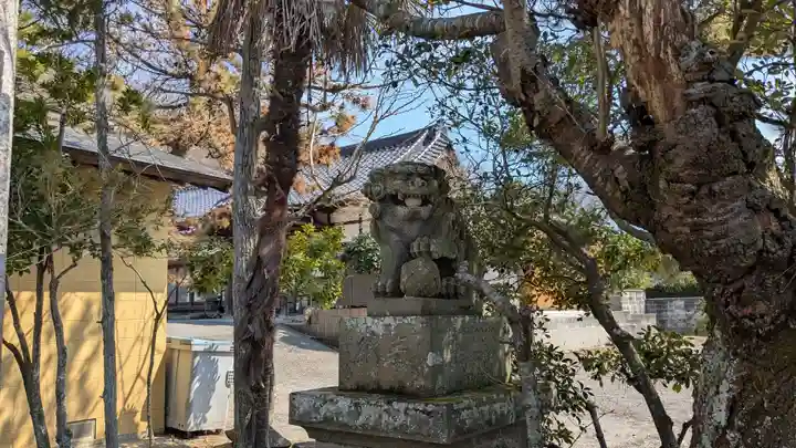 小名浜諏訪神社 ~海の鎮守様~の狛犬