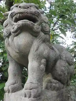 首途八幡宮の狛犬