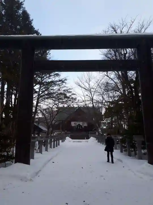 信濃神社の鳥居