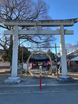 島田八坂神社の鳥居