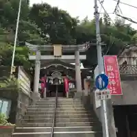 石川町諏訪神社の鳥居