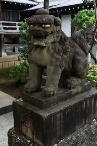 白山神社の狛犬