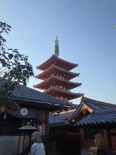 浅草寺の塔