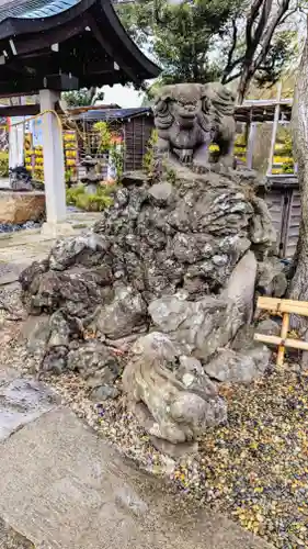 菊田神社の狛犬
