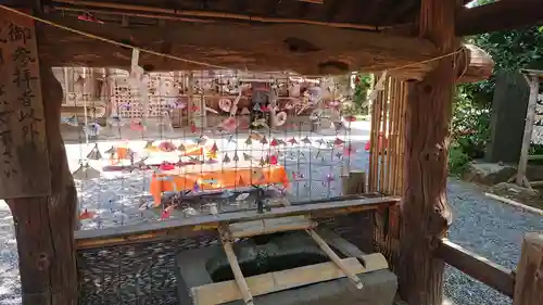 鶴峯八幡宮の手水舎