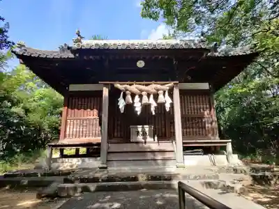鼓岡神社の本殿・本堂