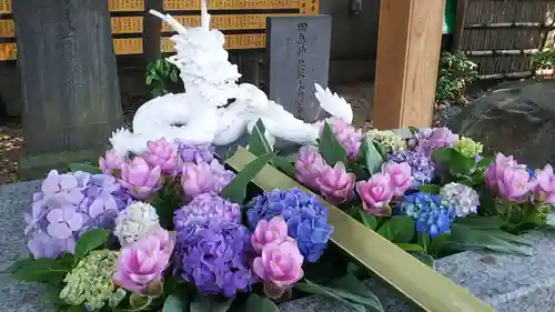 田無神社の手水舎