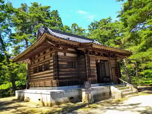 毛越寺の本殿