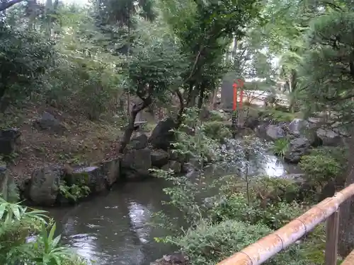 長岡天満宮の庭園