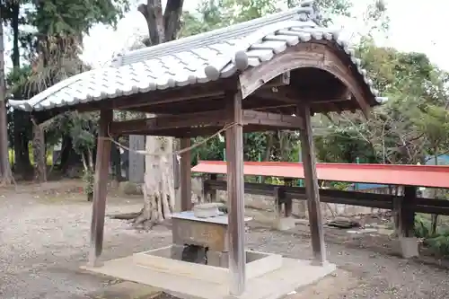 氷川神社の手水