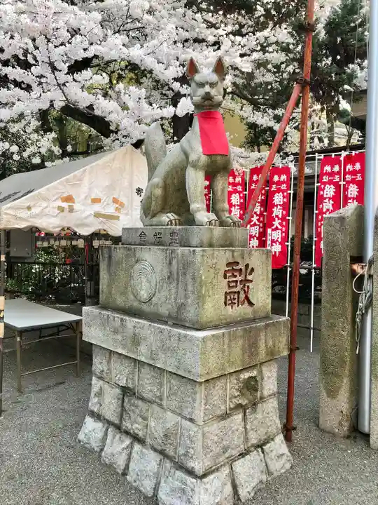 水稲荷神社の狛犬