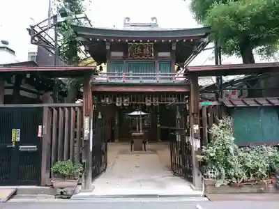 浪速寺の山門・神門