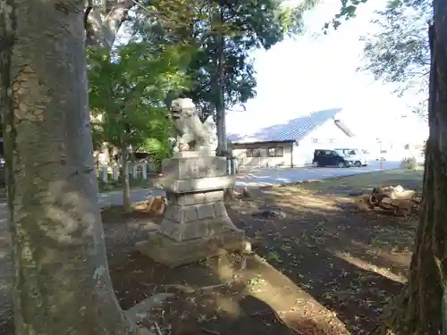 沓掛香取神社の狛犬