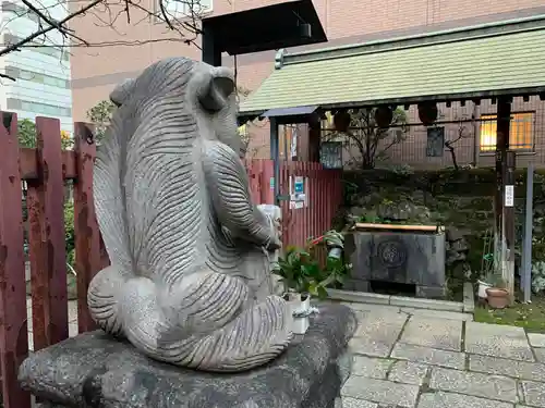 柳森神社の狛犬