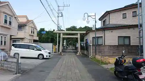 豊鹿嶋神社の鳥居