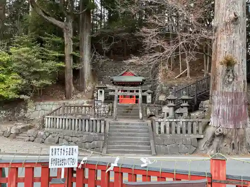 神橋(二荒山神社)の鳥居