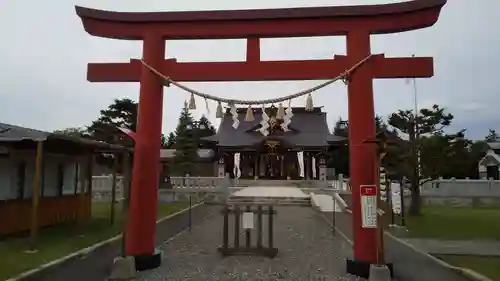 美瑛神社の鳥居