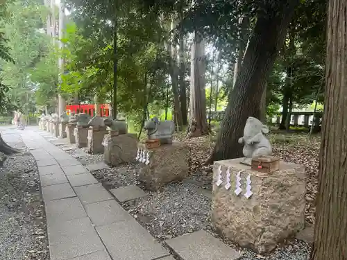 甲斐國一宮 浅間神社の像