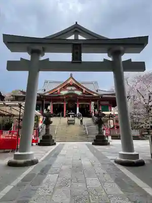 瀧泉寺(目黒不動尊)の鳥居