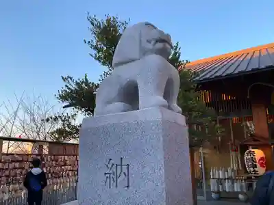 赤城神社の狛犬