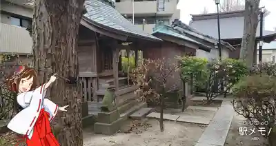 上平井天祖神社の末社・摂社