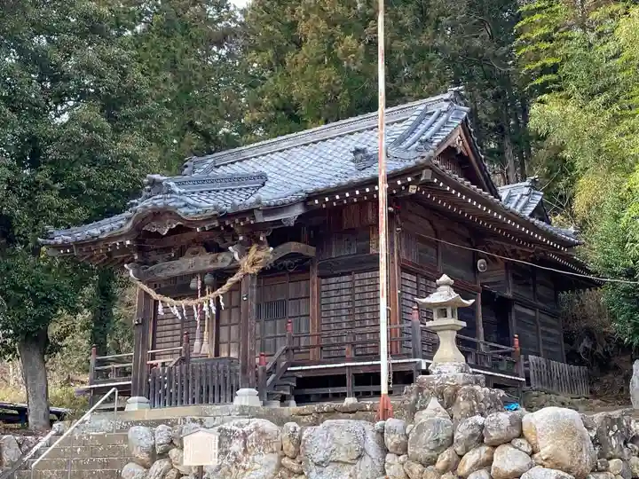 上蒔田椋神社の本殿・本堂