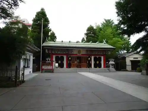池袋氷川神社の本殿・本堂