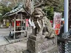 海南神社の狛犬