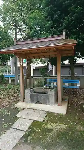 下総府中六所神社の手水舎