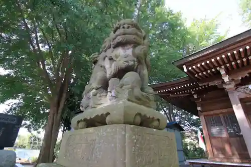 熊野福藏神社の狛犬