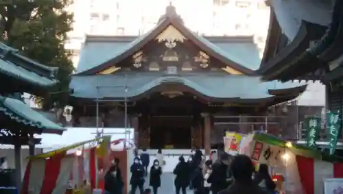 湯島天満宮の本殿・本堂