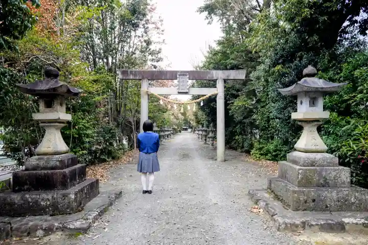 松原神社の鳥居