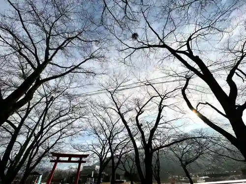 子檀嶺神社の鳥居