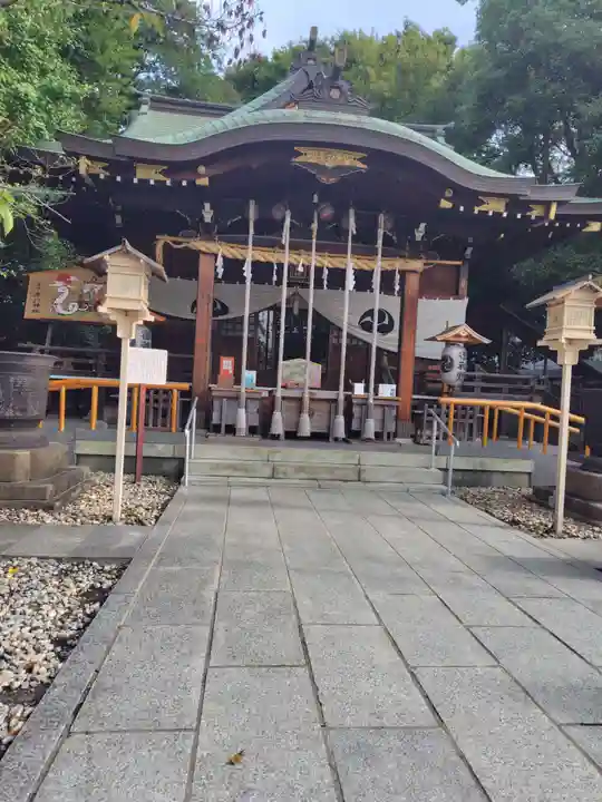鎮守氷川神社の本殿・本堂