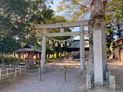 胸形神社の鳥居