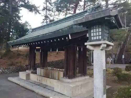 群馬県護国神社の手水舎